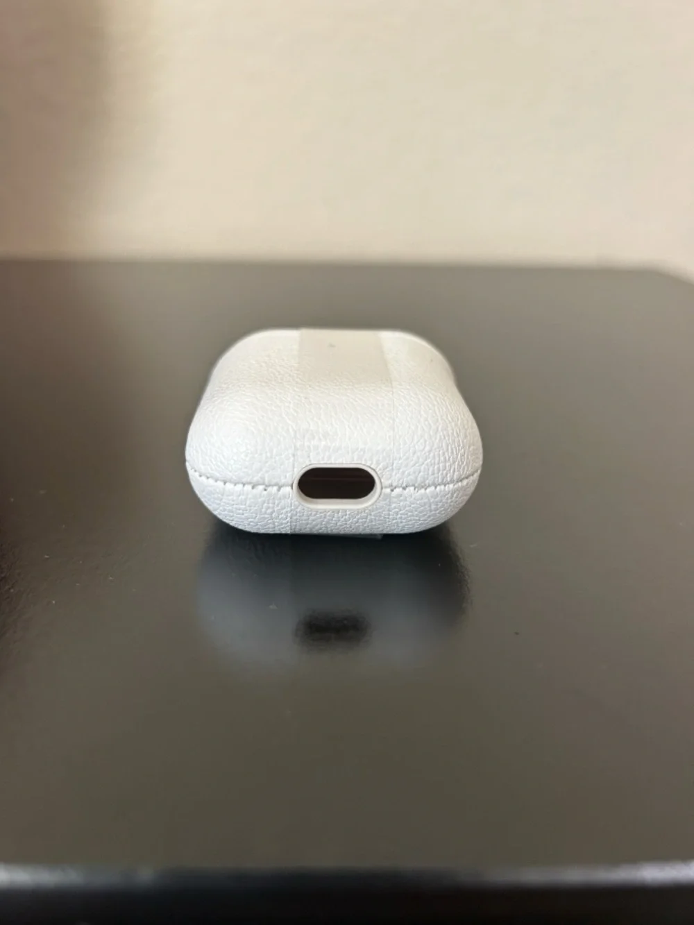 Courant Bone Vegan Leather AirPods Case MagSafe New In Box